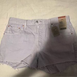Levi’s 501 button fly shorts